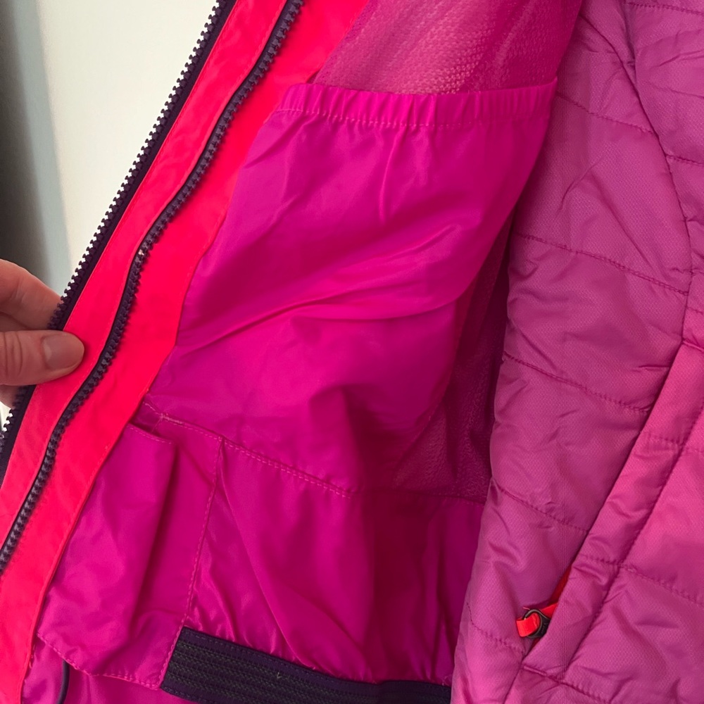 The North Face Pink and Purple Ski Puffer Jacket - Picture 12 of 16